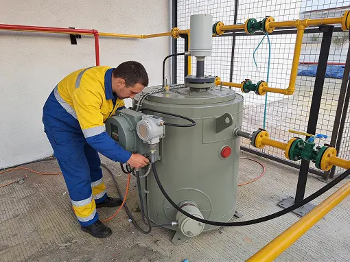 gas system installation